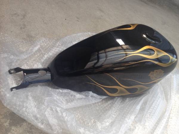 超美品07－スポーツスターカスタムペイント純正タンクおまけ付き