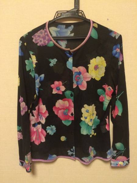 レオナール シースルー カーディガン 13