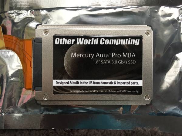 OWC Mercury Aura Pro SSD 120GB for MacBook Air Late2008~09