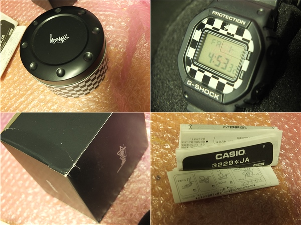 G-SHOCK x STUSSYステューシー DW-5600VTチェッカースピード中古 58 G