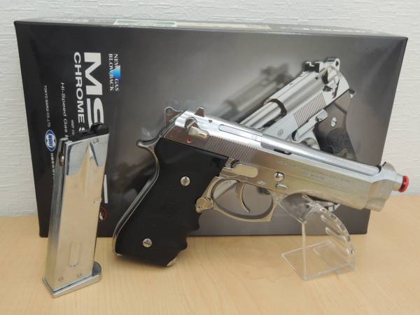 東京マルイ M92F クロームステンレスモデル 中古 ホビー、カルチャー