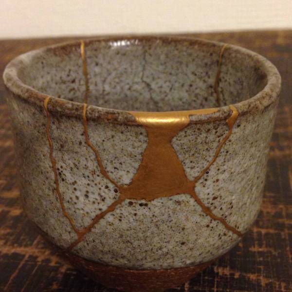 ☆斑唐津筒盃☆発掘伝世品☆李朝美濃志野伊万里備前桃山☆ xvpbvx