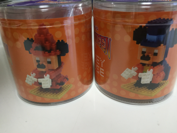 TDR ディズニーハロウィーン ナノブロックミッキーミニーセット