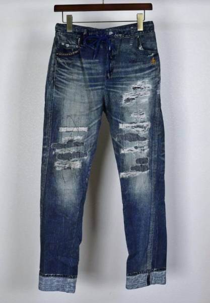 ヒステリックグラマー 転写 デニム スウェット