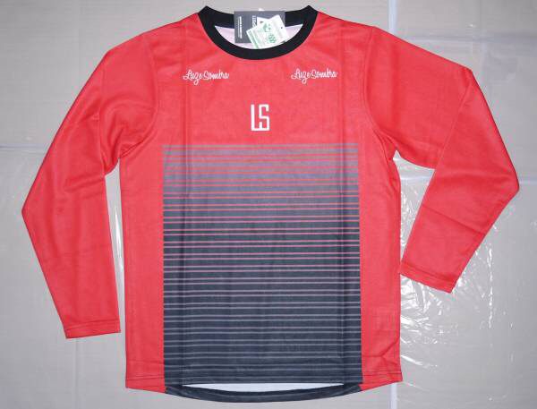 LUZeSOMBRA 長袖昇華プリントプラクティスシャツ