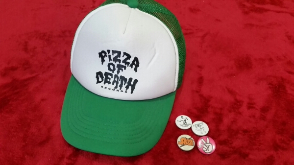 KUZIRA 21Buck キャップ グリーン PIZZA OF DEATH PiZZA OF DEATH