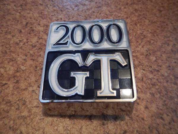 当時物　KGC10ハコスカ　フロントGTエンブレム