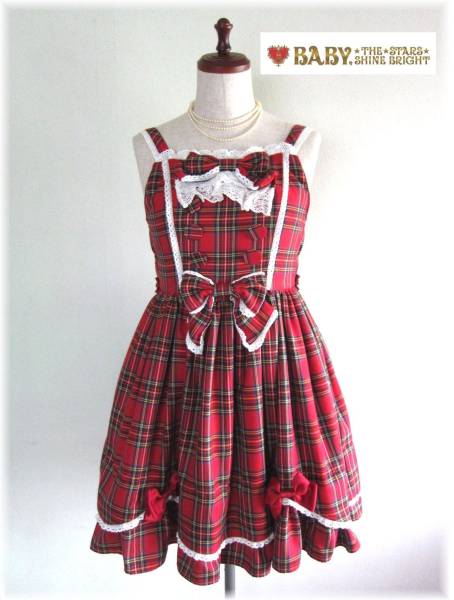 ☆超美品☆ BABY，THE STARS SHINE BRIGHT チェックワンピ ☆超美