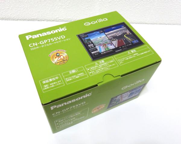 □新品□パナソニック ゴリラ SSDポータブルナビ CN-GP755VD