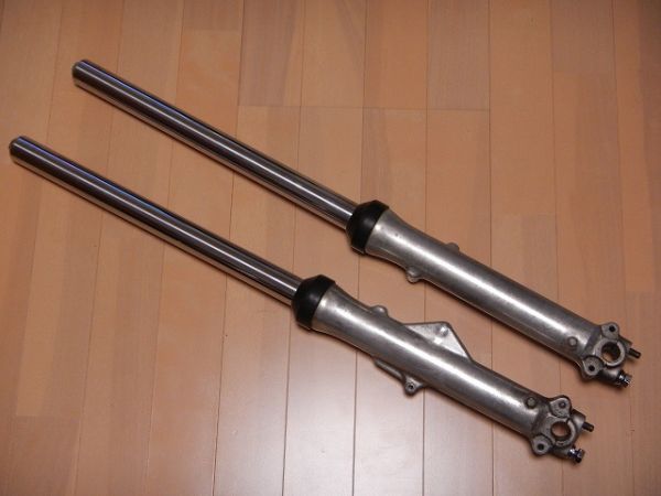 ②cb400f⁄フロントフォーク⁄当時物⁄398⁄408⁄cb350f⁄koni - メルカリ
