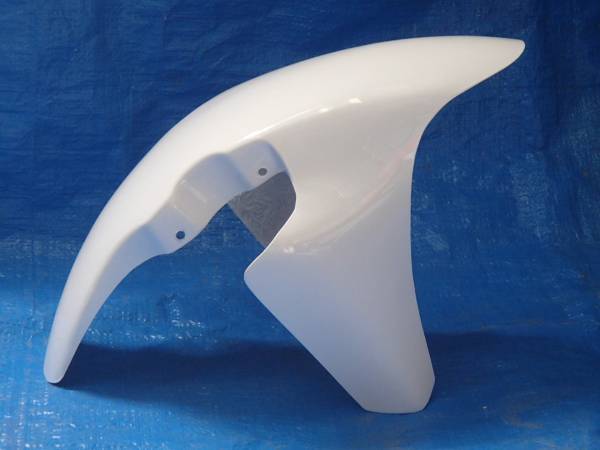 【サービス品】 NSR50 FRP フロントフェンダー 塗装済 白177