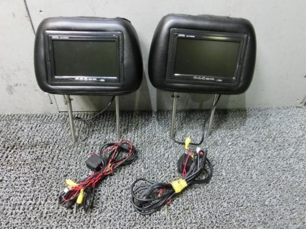 激安!】DAD LUX-H7000W ヘッドレストモニター 左右セット 汎用 希少