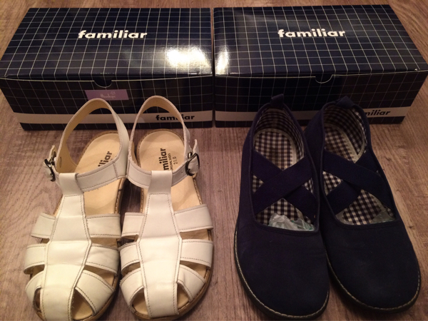 ファミリア サンダル シューズ 2足 21cm 定番品