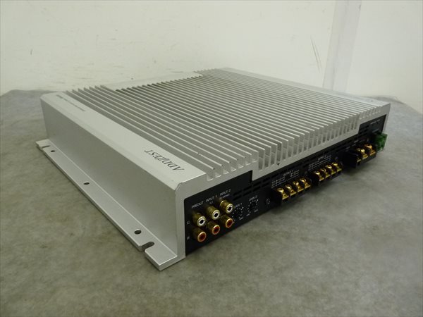ADDZEST APA4400 アゼスト カーアンプ ※通電NG ※破損あり 状態説明あり
