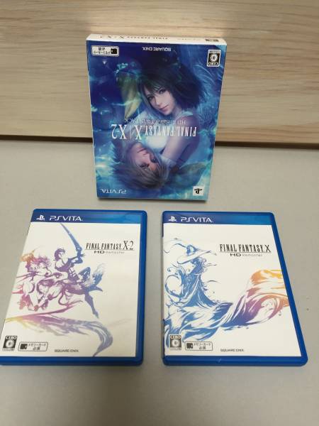 PSVITAソフト★ファイナルファンタジーＸ/Ｘ-2★美品！