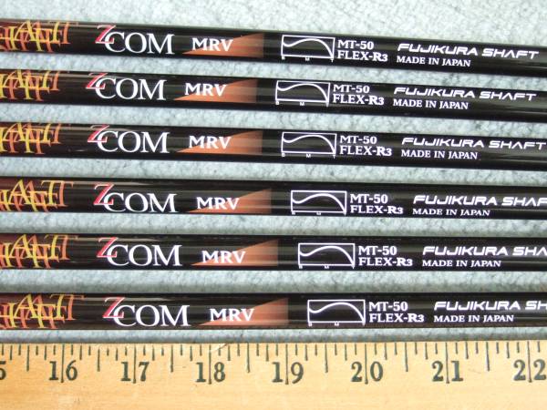 k◇ フジクラ FITON ZCOM MRV R3 5～PW 6本 フジクラ FITON ZCOM MRV