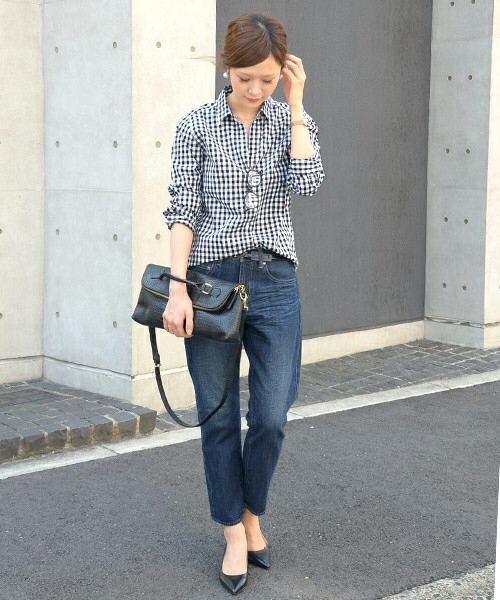 美品 URBAN RESEARCH DOORS ボーイフレンド デニムパンツ 36 