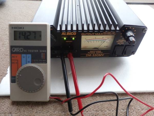 ALINCO DM-330MV (ジャンク ) ALINCO DM-330MV スイッチング電源 + DT