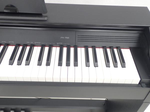 配送可能！美品ですCASIO カシオ Privia 電子ピアノ PX-750BK 2013年製
