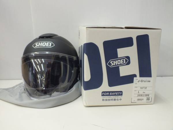 中古 SHOEI ヘルメット J-Cruise マットブラック サイズL H*e様 SHOEI