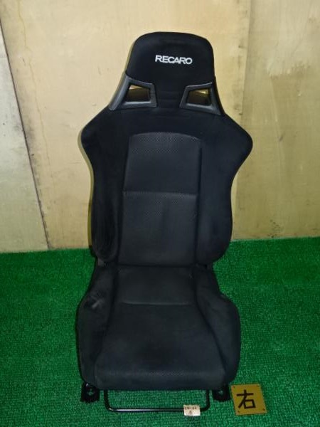L4-32 H22 CZ4A エボ10 GSR 右 フロント レカロシート 運転席