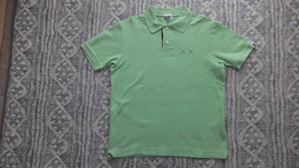 エイプ x KAWS 半袖ポロシャツ S BAPE カウズ