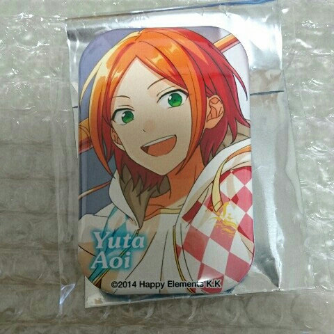 あんさんぶるスターズ AGFまるかく缶バッチ 葵ゆうた バッジ コミック