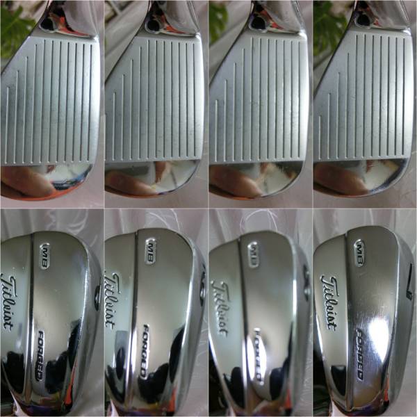 Titleist 0 タイトリスト MB（アイアン｜メンズクラブ 710MB 8本セット 
