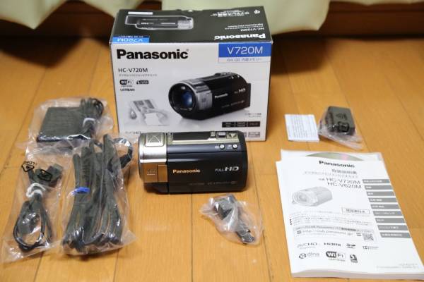 美品　Panasonic HC-V720M ビデオカメラ 本体　セット Panasonic HC-V720M ビデオカメラ 美品 Panasonic HC-V720M ビデオ