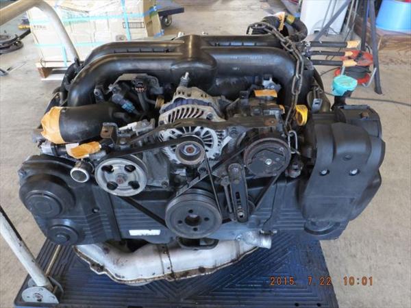 再出品 BP9改 レガシィW S402 F型 EJ25 エンジン 本体 流用に