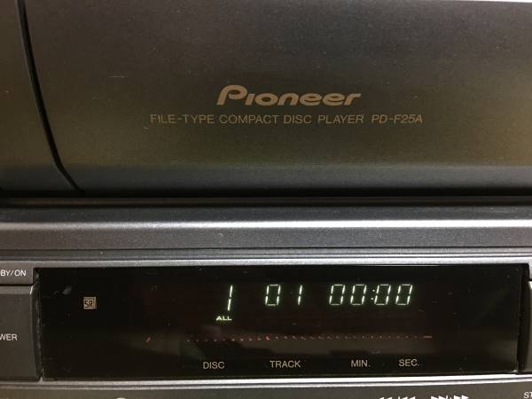 【純正リモコン付】Pioneer パイオニア PD-F25A CDチェンジャー Pioneerパイオニア CDチェンジャー プレイヤー PD-F25A 純正リモコン付