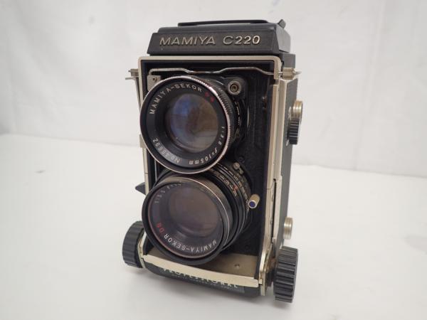 MAMIYA 二眼レフカメラ C220 △ 4525D-1 マミヤC220 【公式通販】
