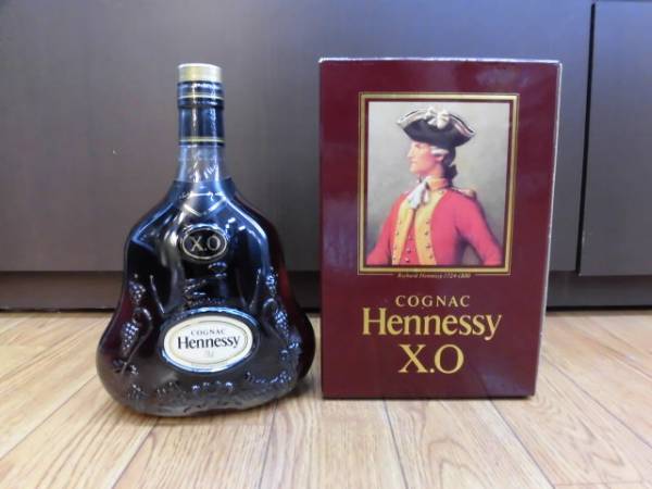 Y古酒！未開栓！ヘネシーXO　金キャップ　箱付　888