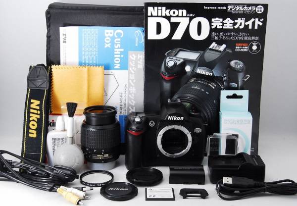 ●極上美品●ショット数4097回● Nikon ニコン D70 レンズキット