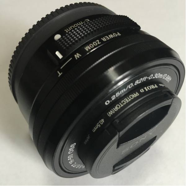 【極美品】SONY SELP1650（プロテクター付き）