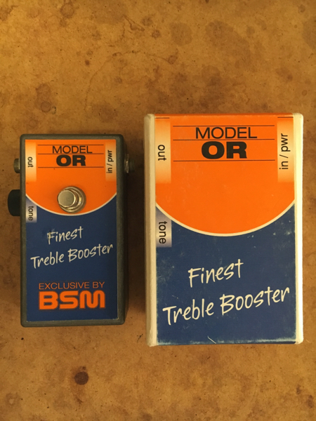 BSM Treble Booster OR トレブルブースター トレブルブースター