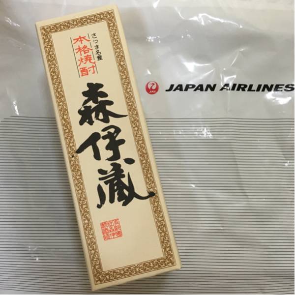 即決! 森伊蔵 720ml JAL日本航空 国際線ビジネスクラス限定販売 芋焼酎