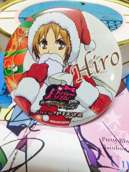 キンプリ展 オーロラ缶バッジ 速水ヒロ KING OF PRISM】 キンプリ クリスマス缶バッジ 速水ヒロ 非常に良い