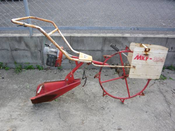 丸山 MKF-300 水田溝切機 中古JUNK■有機栽培 土壌改良に