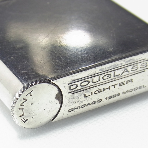 1円 ジャンク品[DOUGLASS]ダグラス シカゴ1926 オイル ライター