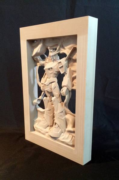 レア★大河原邦男デザイン★「イグザイン」ランマ調オブジェ