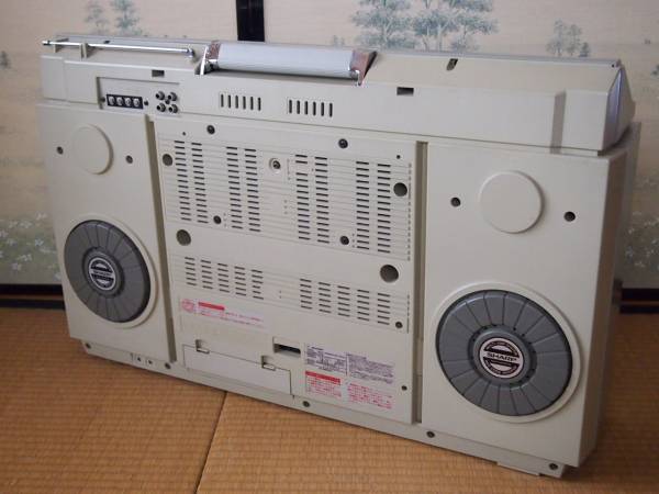 B201 SHARP VZ-V2S 大型ラジカセ レコードプレーヤー 懐かしのレトロな