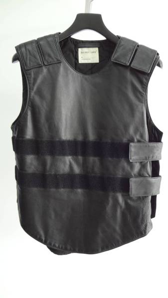 1998●HELMUT LANG　防弾レザー　ベスト　ヘルムートラング●