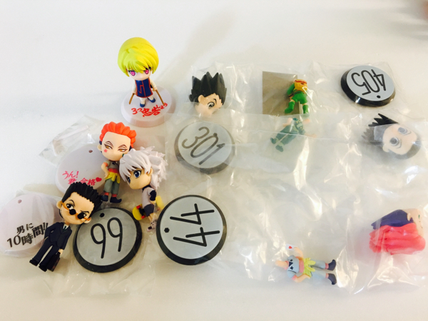 HUNTER×HUNTER ちびきゅんキャラ フィギュア 7種