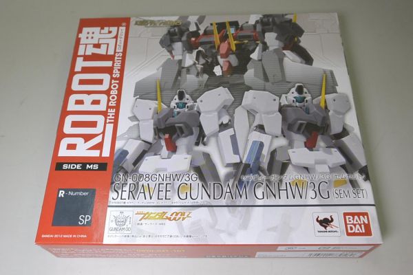 フィギュア★ROBOT魂 SIDE MS セラヴィーガンダムGNHW/3G