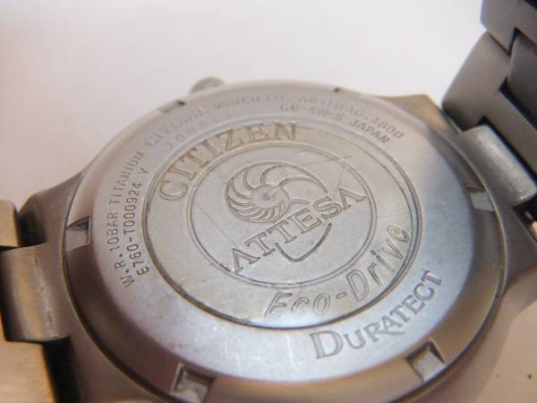 ☆シチズン☆ 　腕時計　アテッサ　E760-T000924　中古品 　1-9