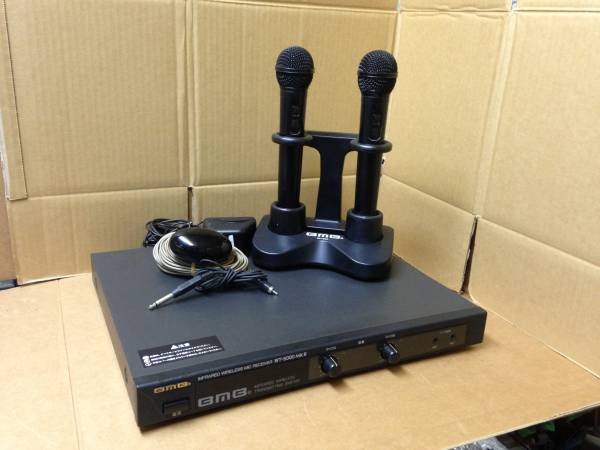 BMB 赤外線ワイヤレスマイク　WT5000セット、動作確認済