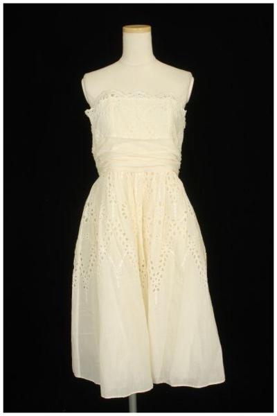 ジルスチュアート　カットワークワンピース[LOPM23764]