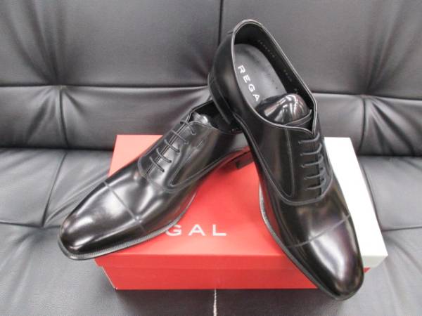 新品・正規品　REGAL リーガル　型番725R BK 26.5㎝