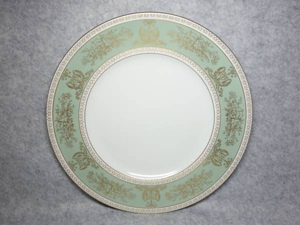 ウェッジウッド コロンビア セージグリーン プレート 27cm C198 希少